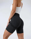 Flex Scrunch Shorts - Black