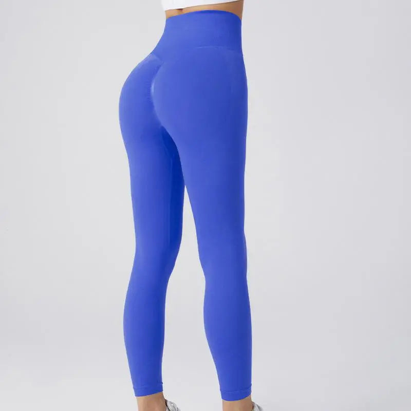 Lux Scrunch Tights - Electric Blue-Scrunch Tights-Paninisport.no