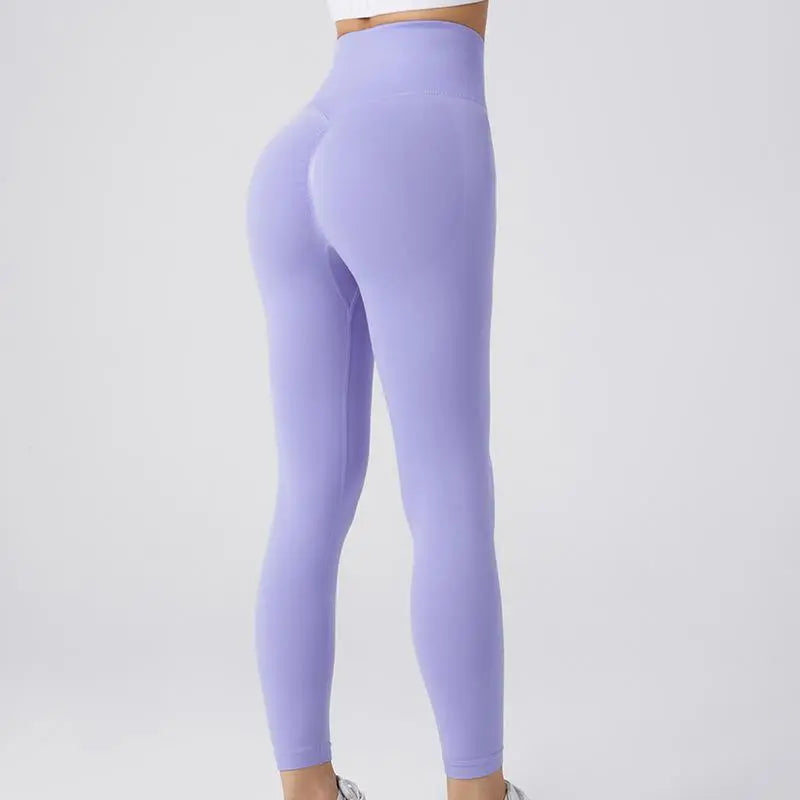 Lux Scrunch Tights - Periwinkle Purple-Scrunch Tights-Paninisport.no
